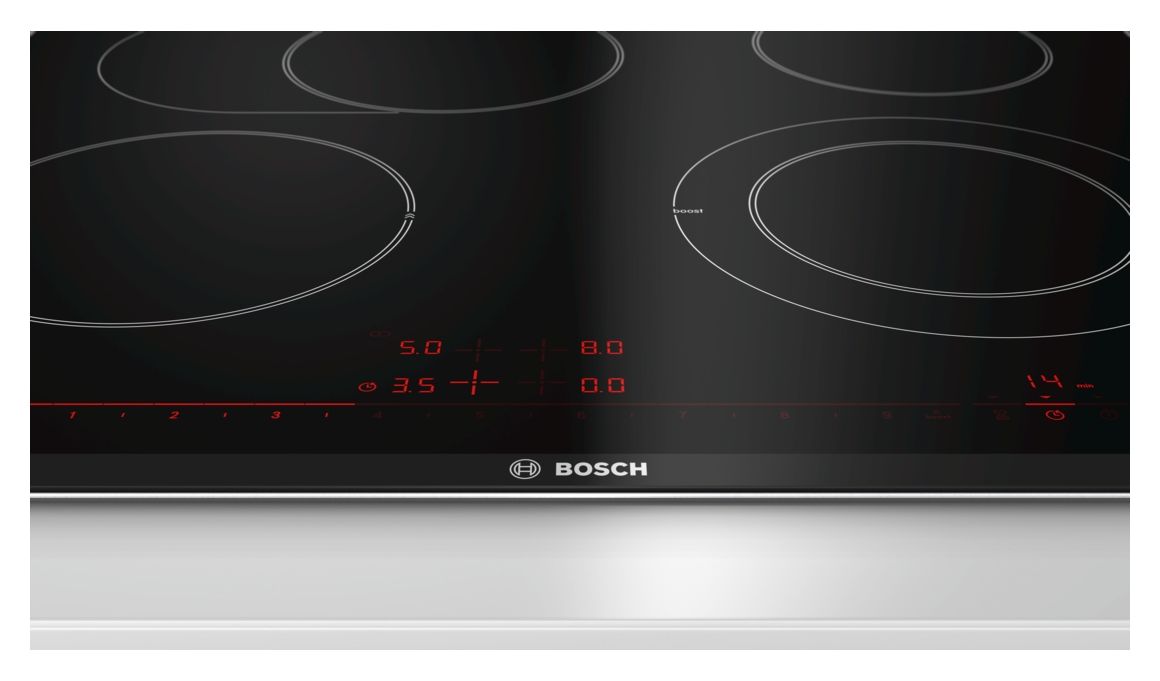 Serie 8 PKN675DP1D autarkes 60cm Glaskeramik Kochfeld/Herdplatte 4 Zone(n) 