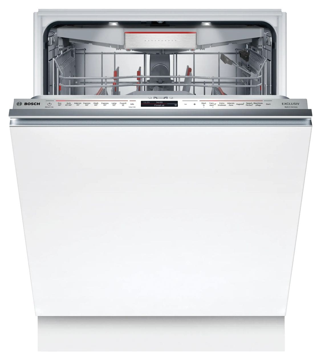 Serie 8 SBV8ECX00D 60 cm Geschirrspüler vollintegriert (ohne Front) Sehr leise 14 Maßgedecke aquaStop Funktion Wärmetauscher/EfficientDry 