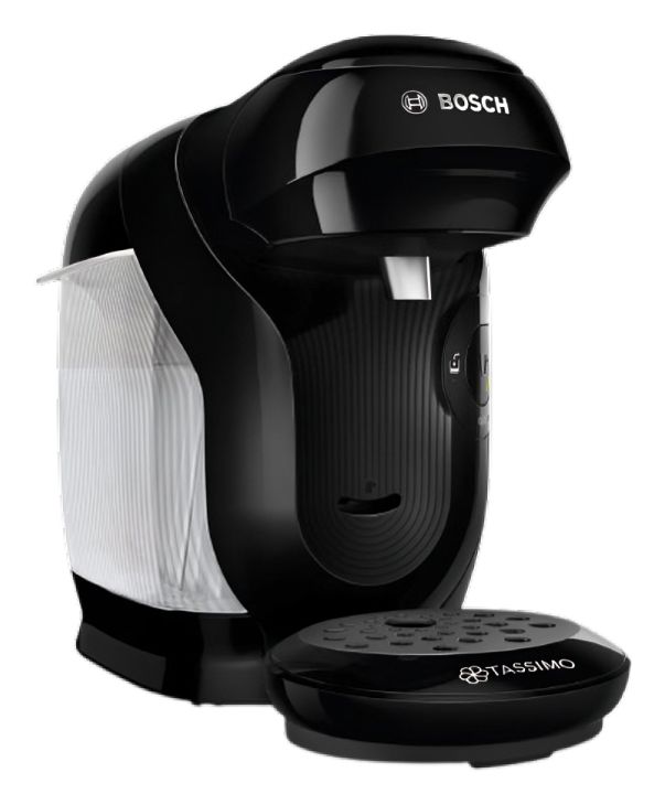 TAS112E Tassimo Style friendly Kaffeekapsel Maschine  (Schwarz) 