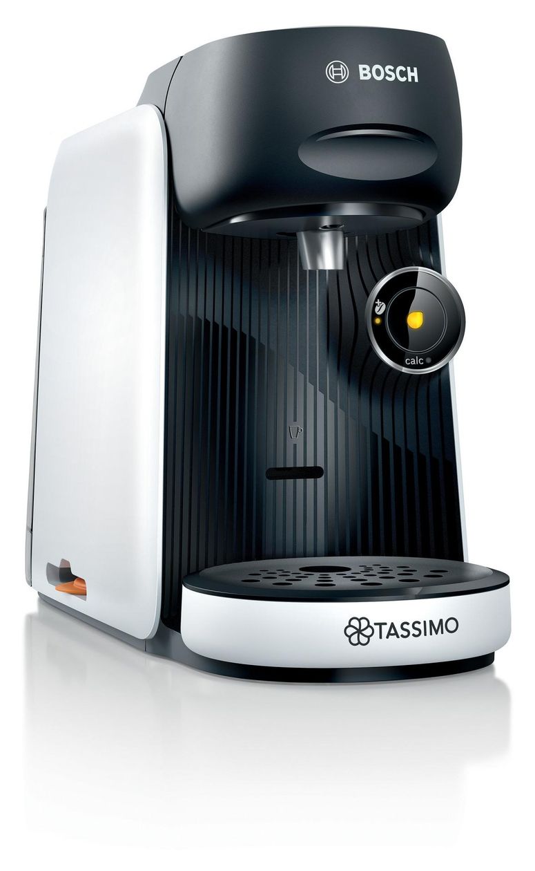 TAS164E Tassimo Finesse Kaffeekapsel Maschine  (Schwarz, Weiß) 