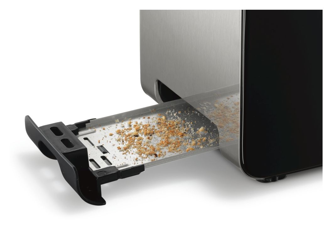 TAT7203 CompactClass Toaster 1050 W 2 Scheibe(n)  (Schwarz, Edelstahl) 