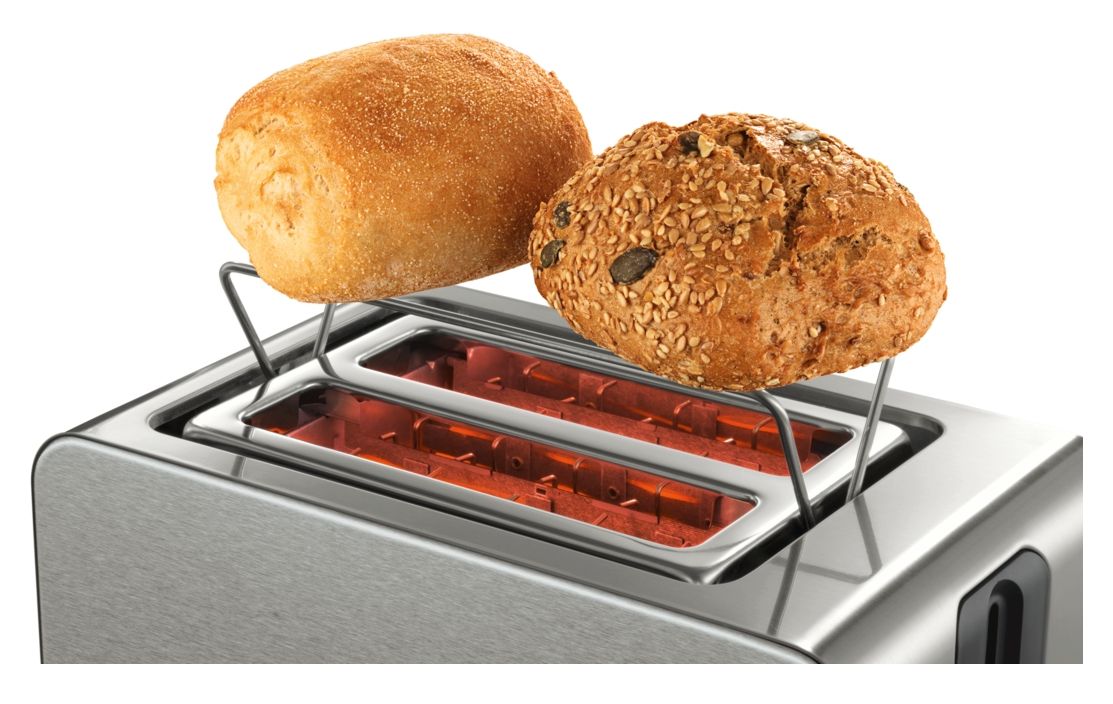 TAT7S25 CompactClass Toaster 1050 W 2 Scheibe(n)  (Schwarz, Grau) 