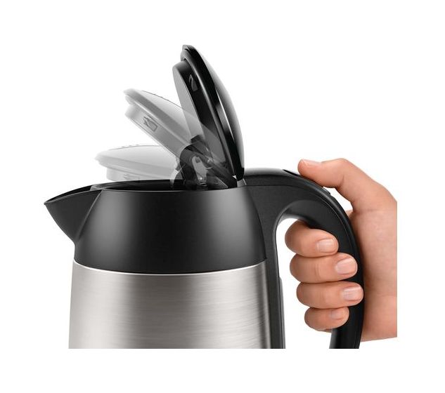 TWK3P420 DesignLine 1,7 l Wasserkocher 2400 W  (Schwarz, Edelstahl) 