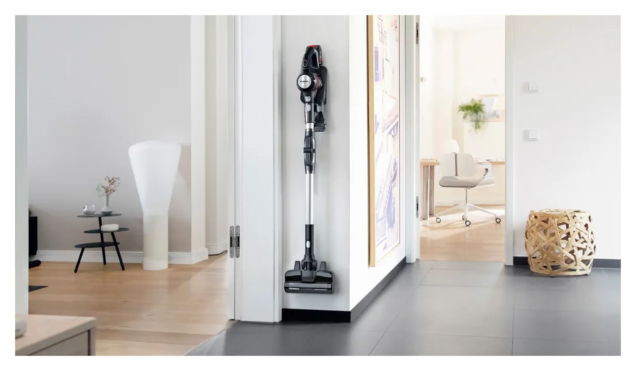 Unlimited 7 BSS715FRSH Handstaubsauger Beutellos bis 35 min Laufzeit 18 V  (Schwarz, Silber) 