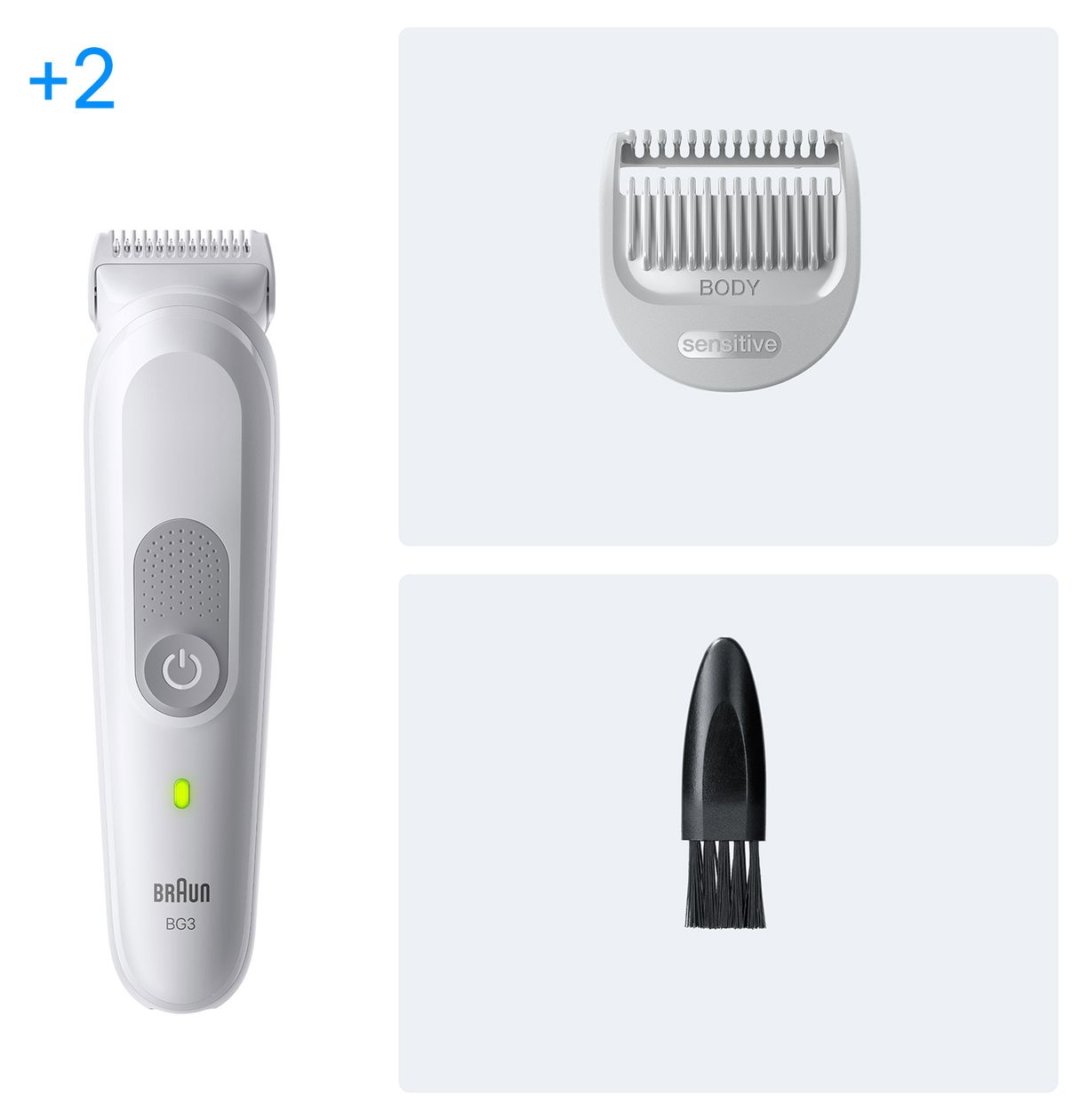 Series 3 BG3500 BodyGroomer Rasierer Nickel-Metallhydrid (NiMH) 80 min 