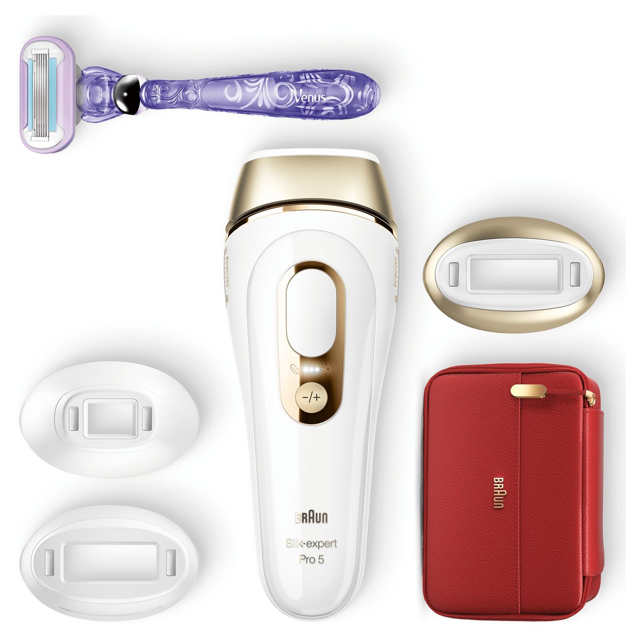 Silk-expert Pro 5 PL5267 Lichtimpulstechnologie (IPL) Trocken Epilierer/Damenrasierer 