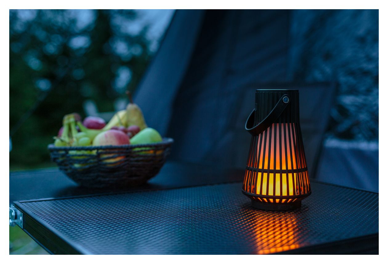FL100A Akku LED Outdoor Lampe LED Tischbeleuchtung für den Außenbereich Batterie/Akku 