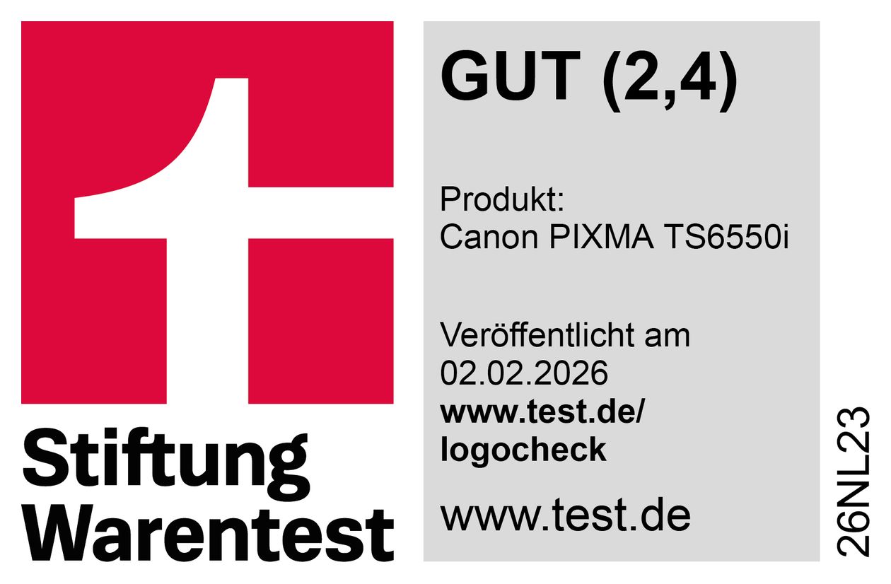 Pixma TS6550i All in One A4 Tintenstrahl Drucker 1200 x 1200 DPI 