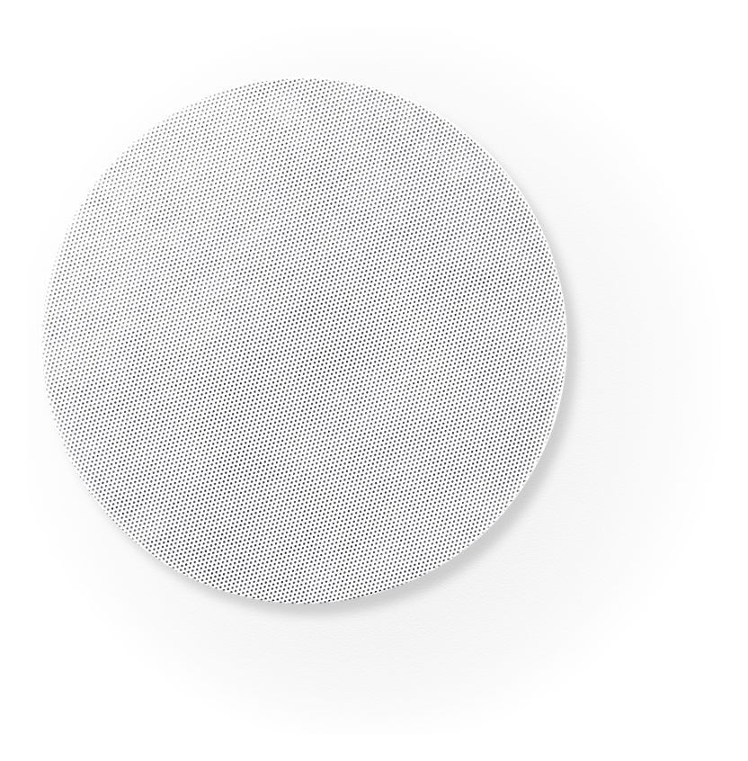 InCeiling P4-16 50 W 2-Wege Lautsprecher  (Schwarz) 