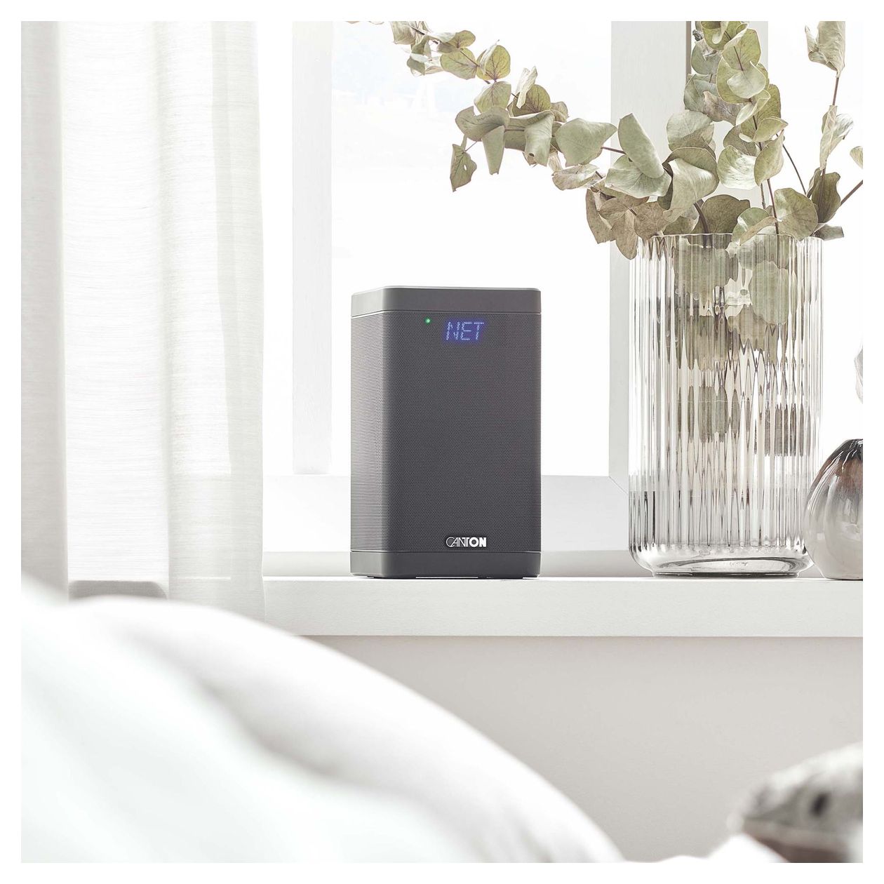 Smart Soundbox 3 S2 120 W WLAN Lautsprecher mit Bluetooth  (Schwarz) 
