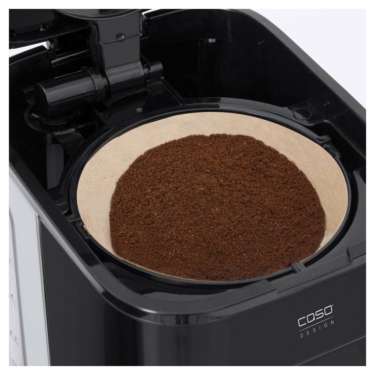 1847 Coffee Taste & Style 10 Tassen Thermo Filterkaffeemaschine 1,2 l  (Schwarz, Edelstahl) 