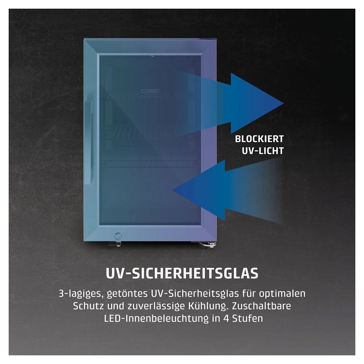 BBQ Deluxe-R Smart Weinkühler Freistehend 