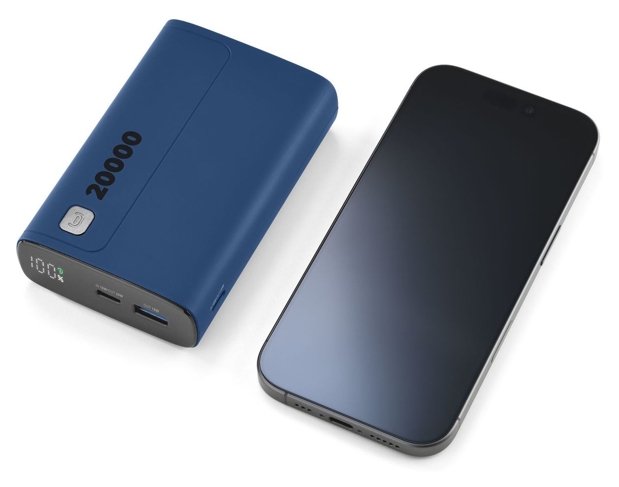 Elite 20000 mAh Powerbank USB Typ-C  (Blau) 
