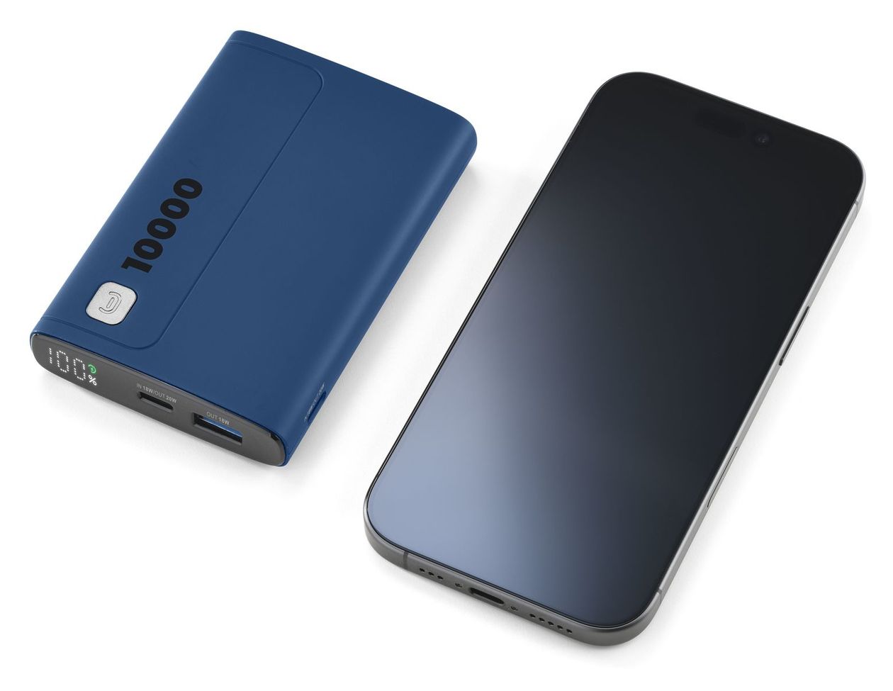 Elite 10000 mAh Powerbank USB Typ-C  (Blau) 
