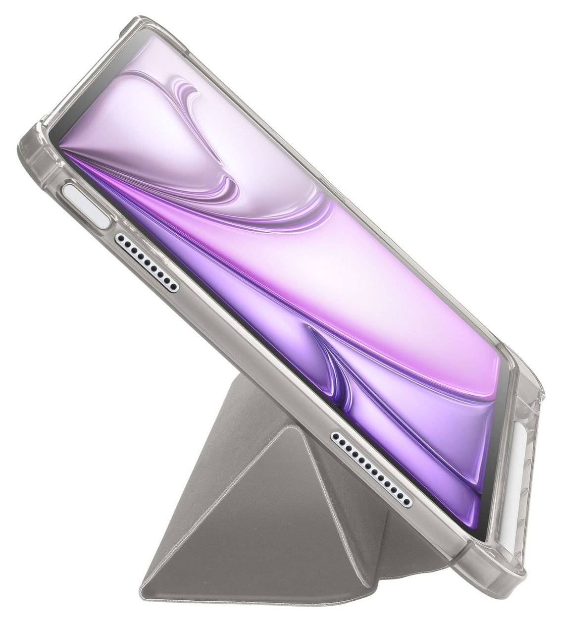 Folio Pro Folio aus Kunstleder für Apple IPAD AIR 10.9" (2020) IPAD AIR 10.9'' (2022) IPAD AIR 11" (2024) IPAD PRO 11" (2018) bis 27,9 cm (11") (Grau) 
