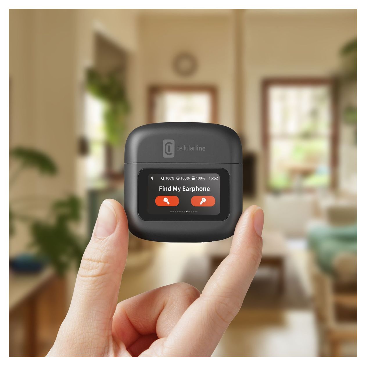 Hush In-Ear Bluetooth Kopfhörer Kabellos TWS 6 h Laufzeit  (Schwarz) 