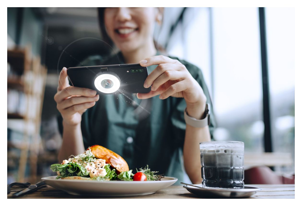 Magnetic Ring Light Magnetischer Ring 60 mm Universal  (Schwarz) 