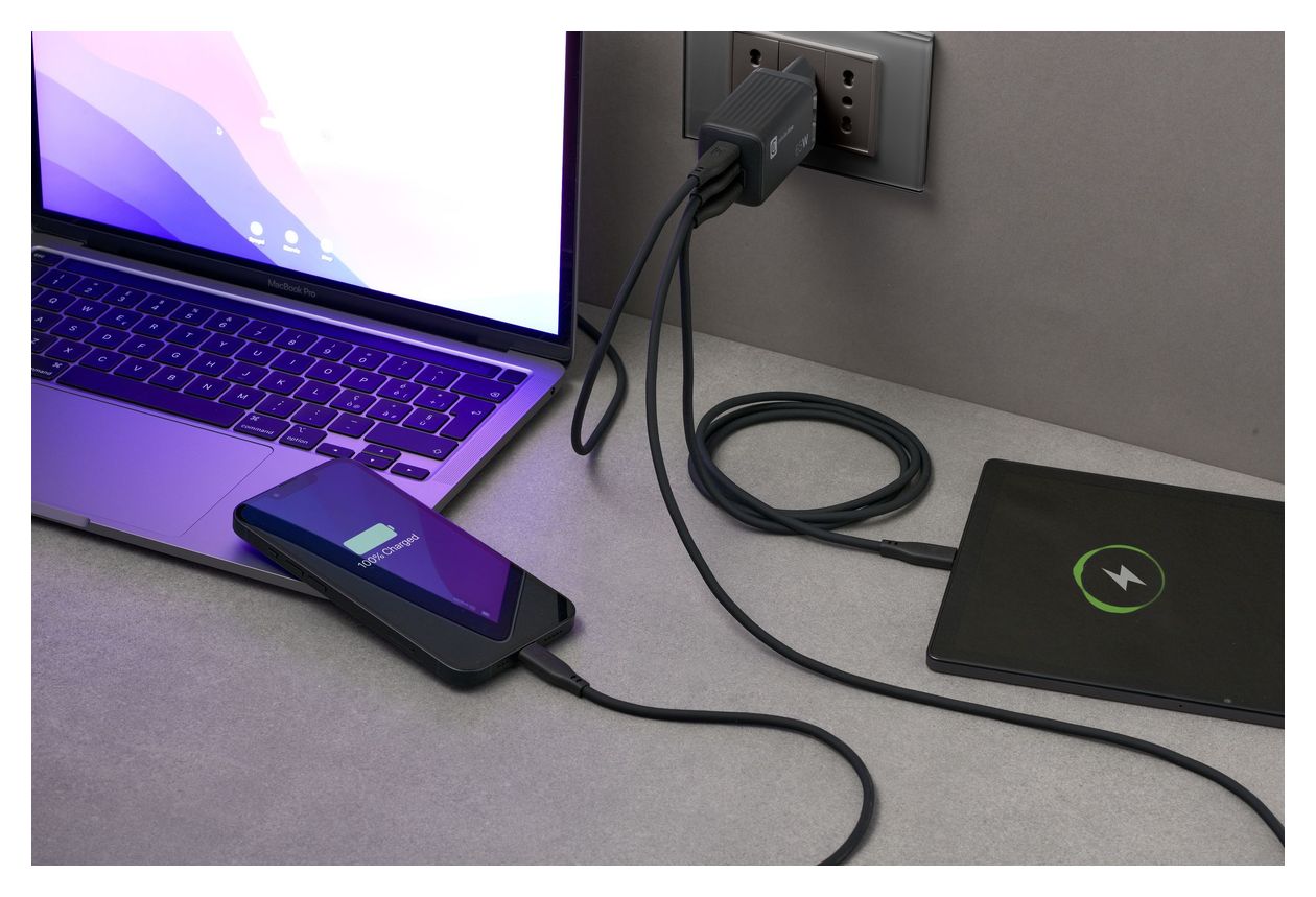Multipower Micro 65 W Ladegerät  (Schwarz) 
