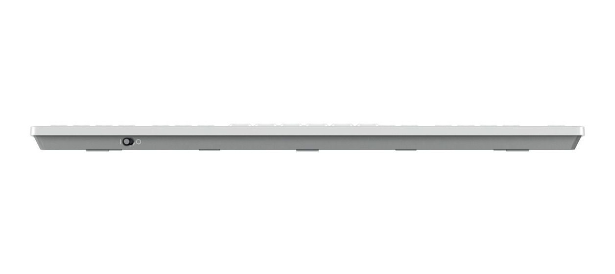 Stream Desktop Comfort Heimbüro Tastatur RF Wireless 2.4 GHz  (Weiß) 