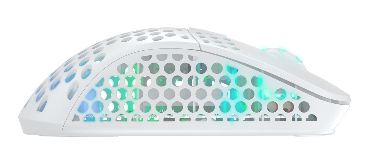 M4 RGB Wireless 19000 DPI Gaming Maus Optisch  (Weiß) 
