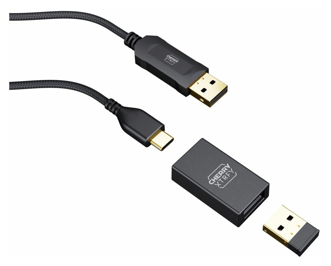 M68 Wireless 26000 DPI Gaming Maus  (Schwarz, Türkis) 