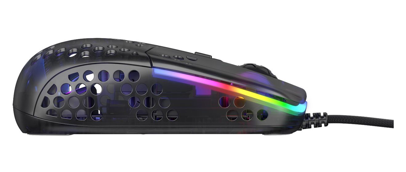 MZ1 RGB 16000 DPI Gaming Maus Optisch  (Schwarz) 