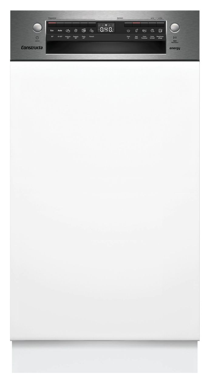 CP6IS01HLD 45 cm Geschirrspüler teilintegriert (ohne Front) Leise 10 Maßgedecke aquaStop Funktion Wärmetauscher 
