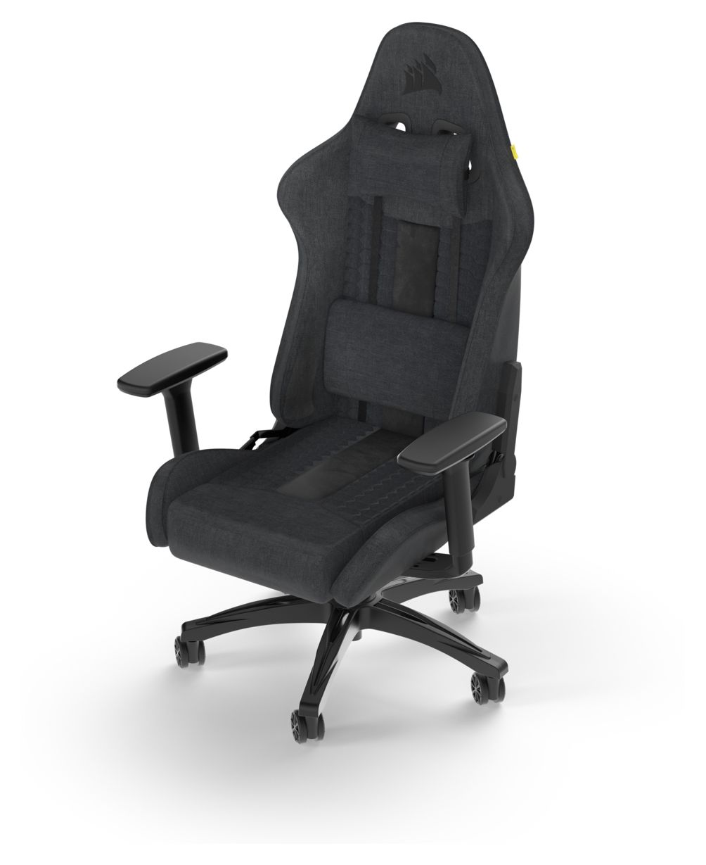 TC100 Relaxed Gamingstuhl bis 120 kg (Grau) 