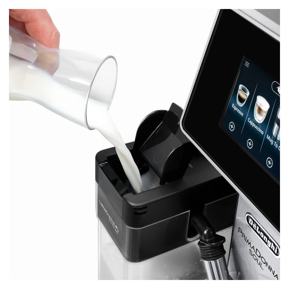 PrimaDonna Soul ECAM610.75.MB Kaffeevollautomat 2,2 l 500 g (Metal Black) 