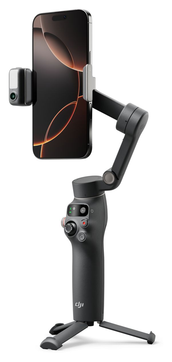 Osmo Mobile 7P Stativ Gimbal für Smartphone faltbar Bluetooth  (Schwarz) 