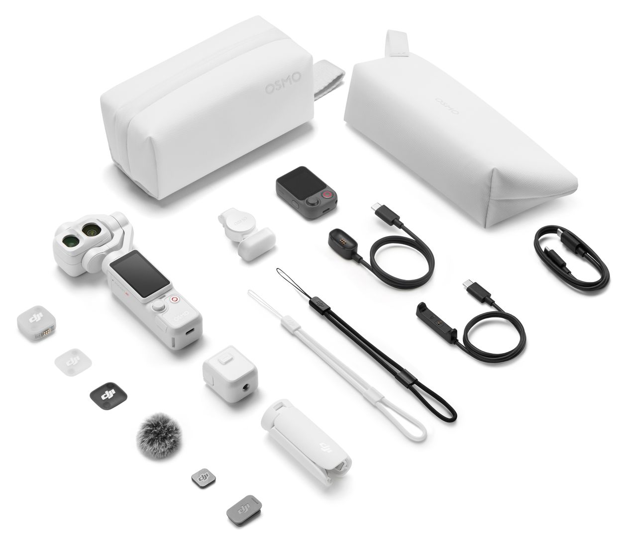 Osmo Pocket 4P Vlog Combo 7680 x 4320 Pixel Actioncam  (Weiß) 