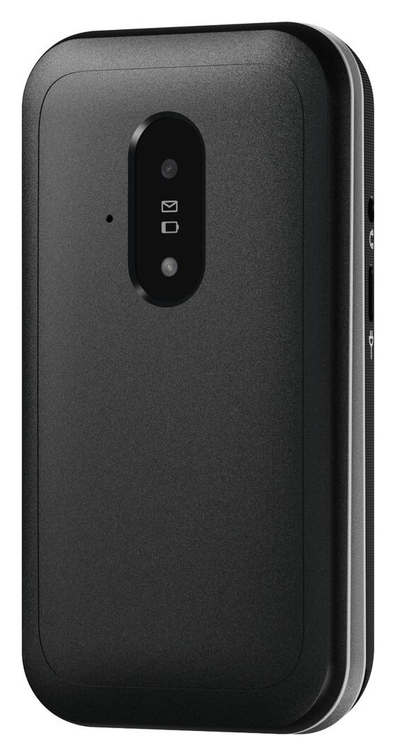 Leva E22 4G Smartphone 7,11 cm (2.8 Zoll) 0,3 MP Single SIM  (Schwarz, Weiß) 