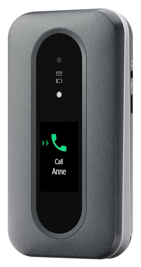 Leva L30 4G Smartphone 7,11 cm (2.8 Zoll) 2 MP Single SIM  (Schwarz, Weiß) 