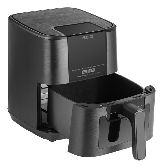 AF5500 Crunchy Heißluftfritteuse 5,5 l 1350 W  (Schwarz) 