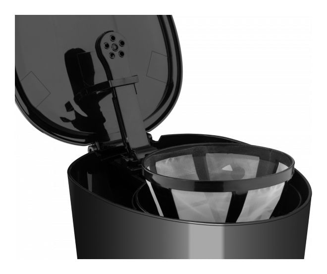 KP2116 10 Tassen Filterkaffeemaschine 1,2 l  (Schwarz) 