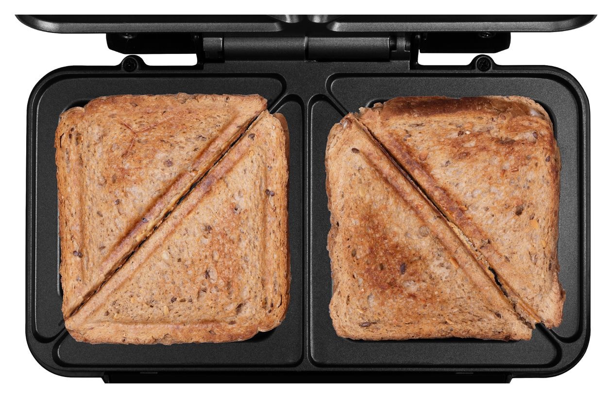 S2120 Grande Sandwichmaker 700 W für 2 Sandwiches  (Weiß) 