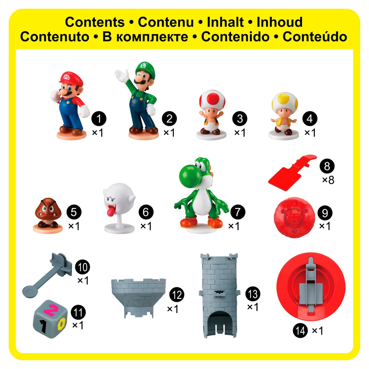 7356 Super Mario Blow Up Shaky Tower Brettspiel ab 4 Jahr(e) 