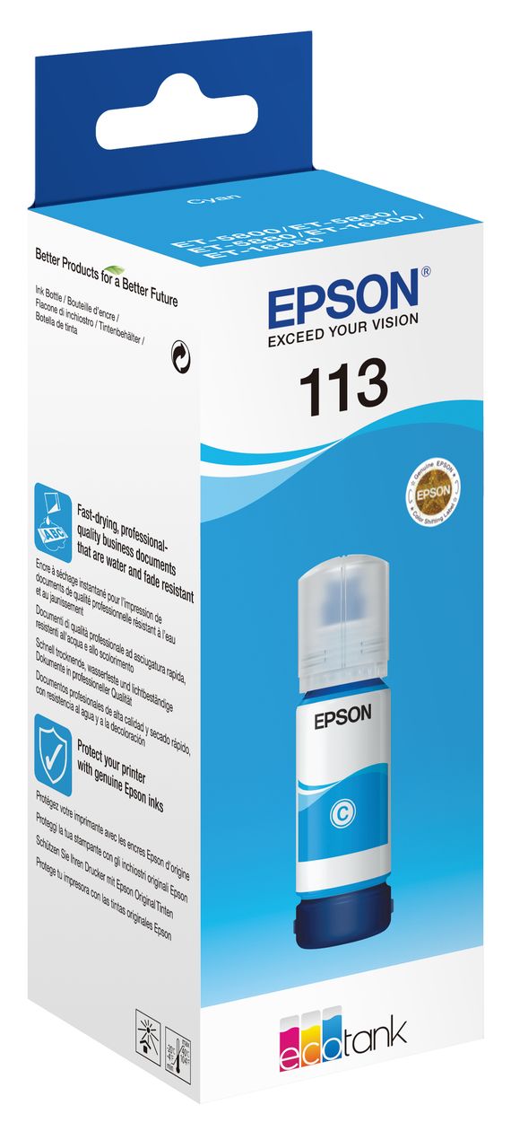 113 C13T06B240 originale Druckerpatronen Cyan 70 ml 
