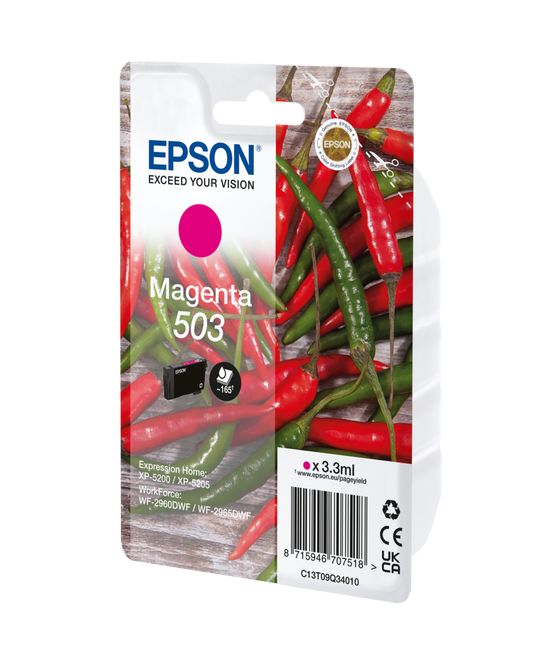 503 C13T09Q34010 originale Druckerpatronen Magenta 3,3 ml 