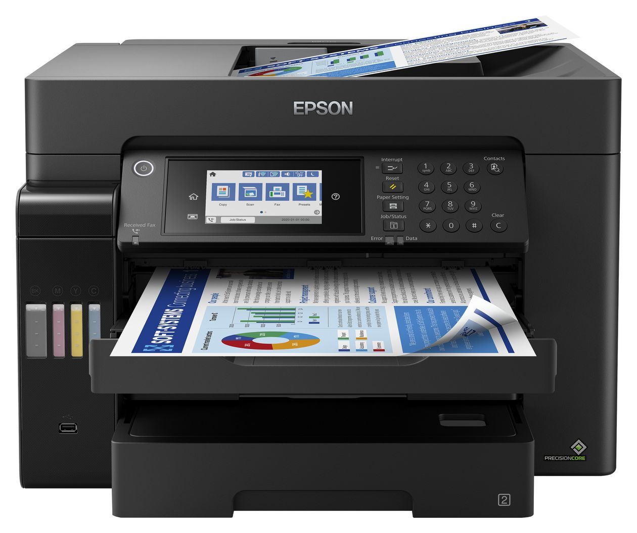 EcoTank ET-16655 All in One A3 Tintenstrahl Drucker 4800 x 1200 DPI 