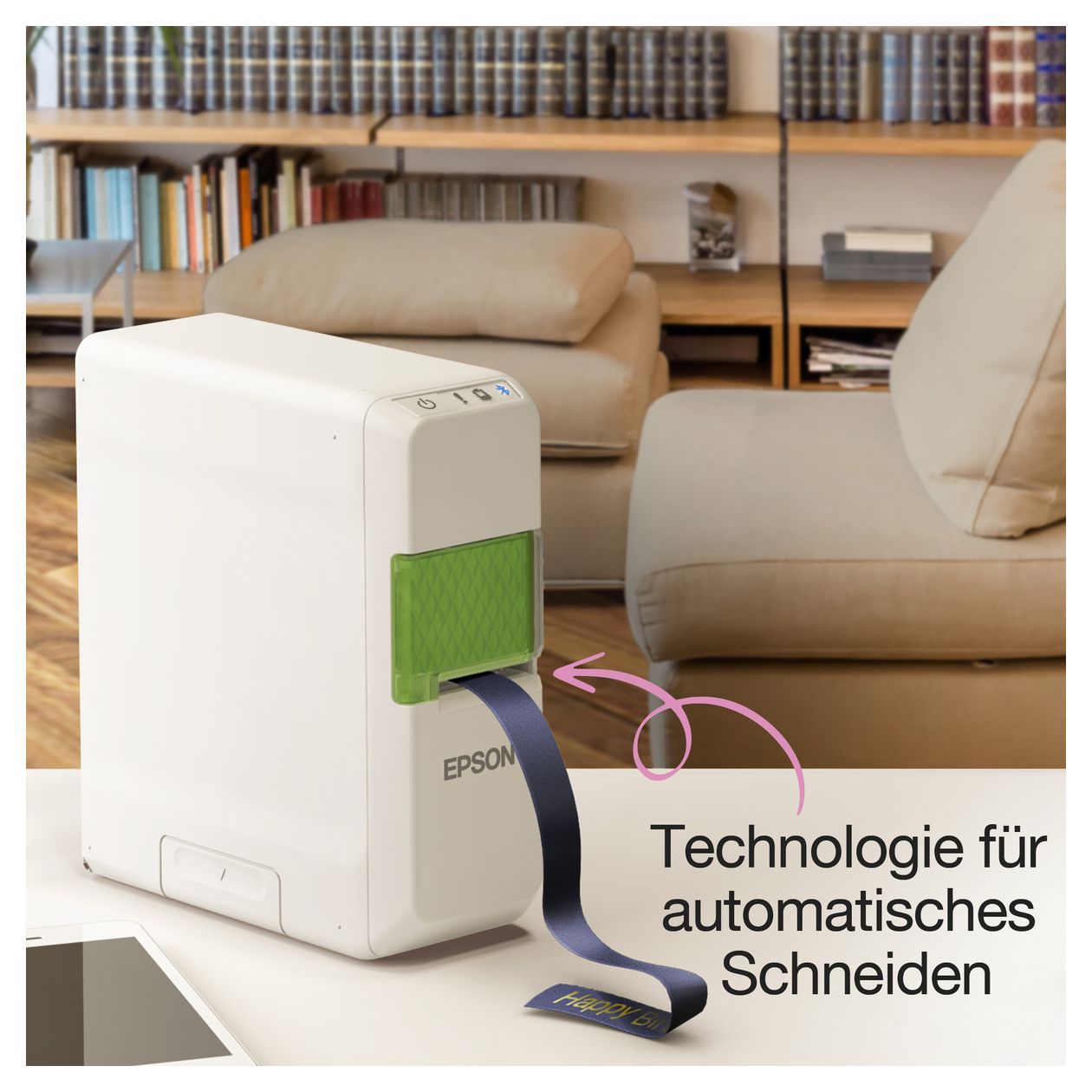 LabelWorks LW-C410 All in One Wärmeübertragung Drucker 180 x 180 DPI 