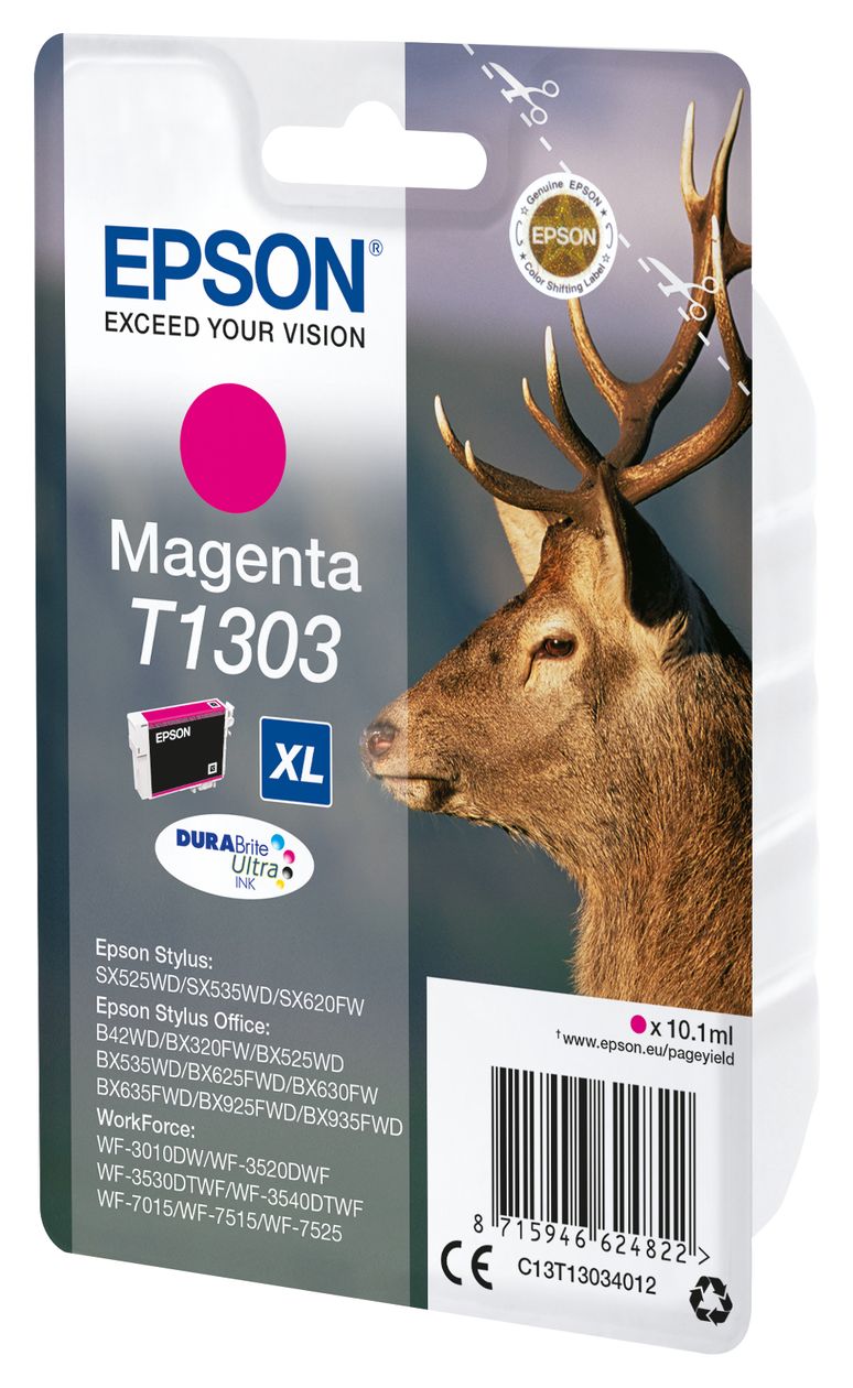 T1303 C13T13034012 originale Druckerpatronen Magenta 10,1 ml 