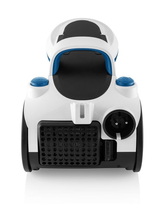 Ambito Bodenstaubsauger Beutellos 700 W HEPA (Schwarz, Blau, Weiß) 