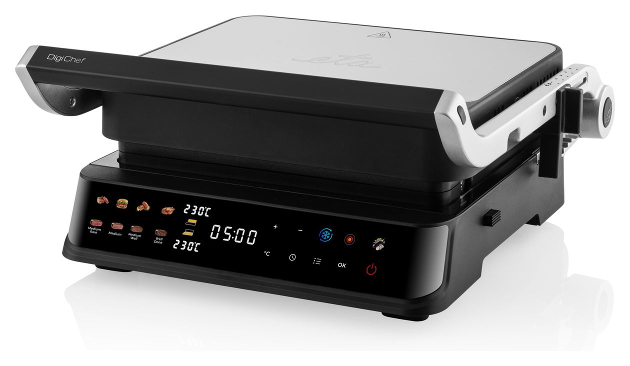 DigiChef 2000 W mit 280 x 237 mm Fläche  (Edelstahl) 
