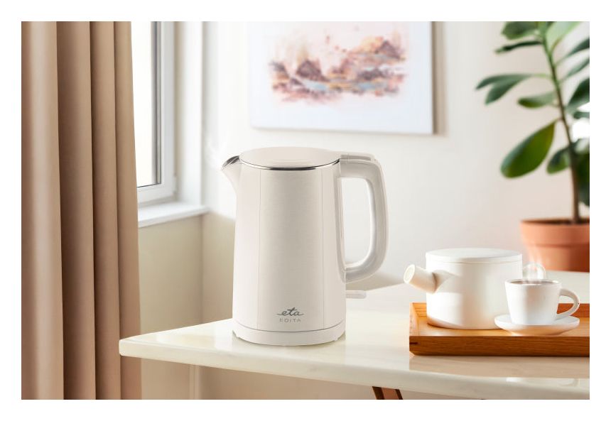Edita 1,5 l Wasserkocher 2200 W  (Beige) 