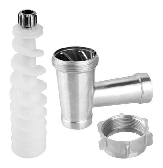 ETA002898050 Obstpressen-Aufsatz (Edelstahl, Weiß, Transparent) 