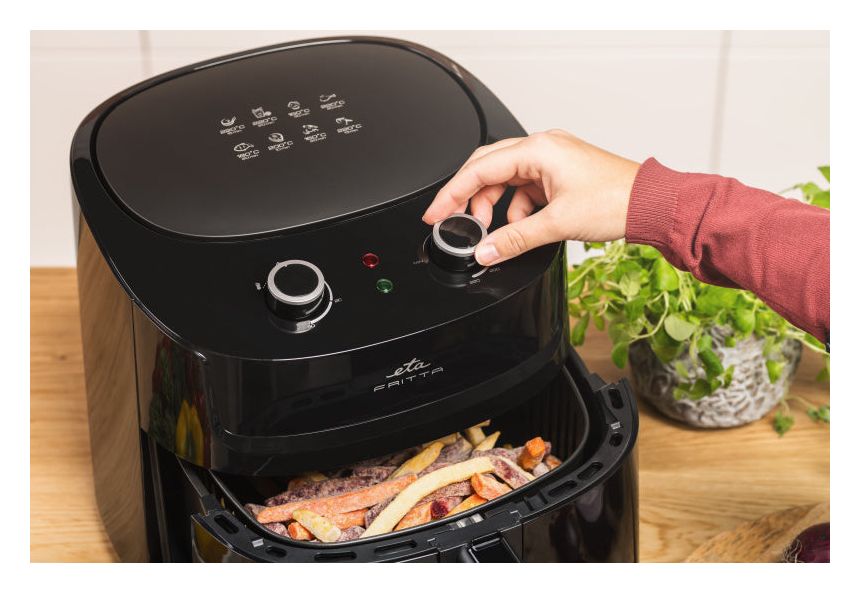 Fritta Heißluftfritteuse 7,2 l 1800 W  (Schwarz) 