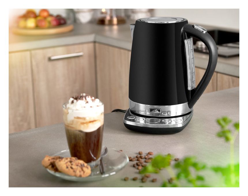 Isabela 1,7 l Wasserkocher 2200 W  (Schwarz, Edelstahl) 