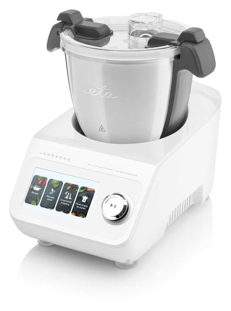 Leonardo Küchenmaschine 3,5 l mit Waage  (Weiß, Grau) 