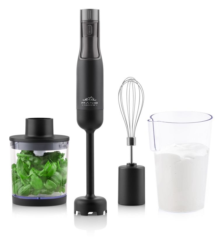 Mano Stabmixer 1000 W 9 Stufen  (Schwarz) 